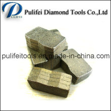 Segmento de diamante de ferramentas de corte de pedra para bloco de mármore de laje de granito